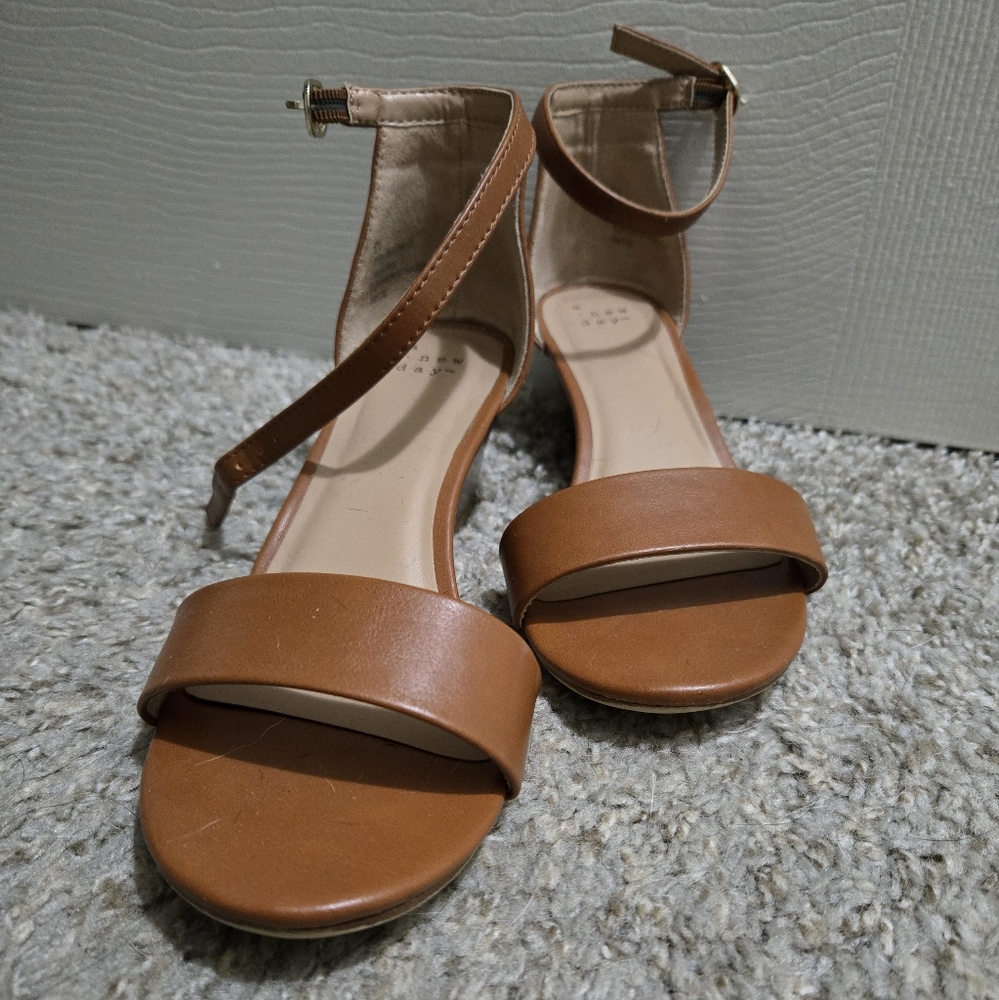 A New Day Tan Sandals